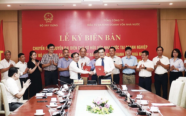 Cuộc chuyển giao gần 6.000 tỷ đồng vốn Nhà nước từ Bộ Xây dựng sang SCIC Cuộc chuyển giao gần 6.000 tỷ đồng vốn Nhà nước từ Bộ Xây dựng sang SCIC