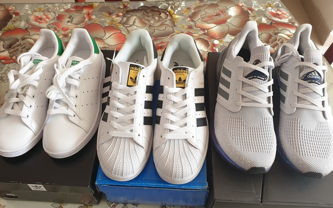 Phát hiện 480 đôi giày có dấu hiệu giả mạo nhãn hiệu Adidas, Nike