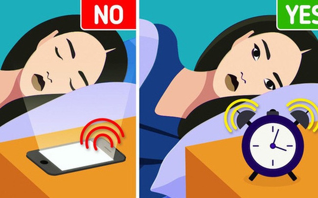 Tại sao không nên sử dụng điện thoại làm đồng hồ báo thức Tại sao không nên sử dụng điện thoại làm đồng hồ báo thức