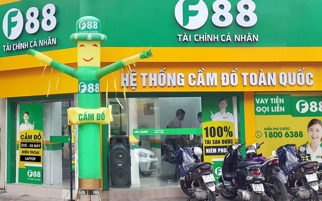 Chuỗi cầm đồ F88 chỉ đạt 2,8 tỷ LNST sau 6 tháng, ROE giảm mạnh từ 6,6% về còn 0,8%