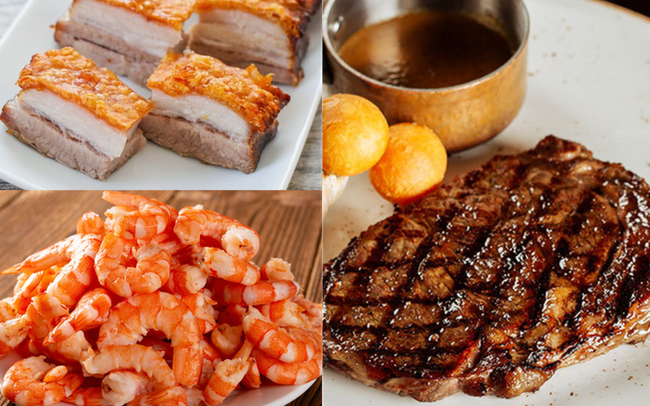 Thịt lợn, thịt bò hay tôm bổ dưỡng hơn? Cách chọn loại thịt phù hợp nhất với bạn Thịt lợn, thịt bò hay tôm bổ dưỡng hơn? Cách chọn loại thịt phù hợp nhất với bạn
