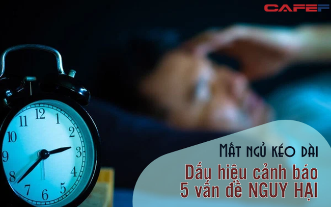 Mất ngủ kéo dài: Dấu hiệu cảnh báo 5 vấn đề NGUY HẠI, không chỉ suy giảm miễn dịch mà còn khiến thần kinh già nua nhanh gấp bội