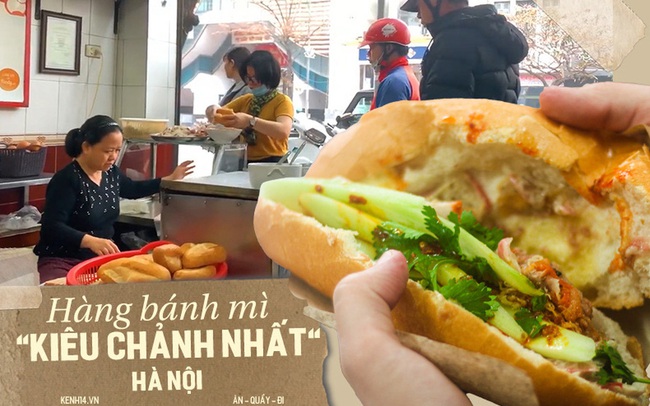 Hàng bánh mì "kiêu chảnh nhất" Hà Nội nhưng khách xếp hàng nườm nượp: Có gì mà hot quá vậy?