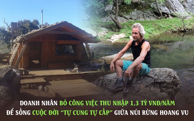 Thu nhập đang 1,3 tỷ VNĐ/năm, doanh nhân 58 tuổi "bỏ phố về quê" sống trong căn nhà không điện nước giữa núi rừng hoang vu, kiếm sống bằng nghề nuôi lợn