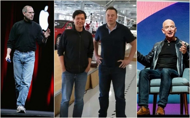 Từ Thung lũng Silicon tới Trung Quốc, các ông trùm công nghệ ngày càng đam mê "quần jeans" chứ không phải những bộ vest được may đo hoàn hảo
