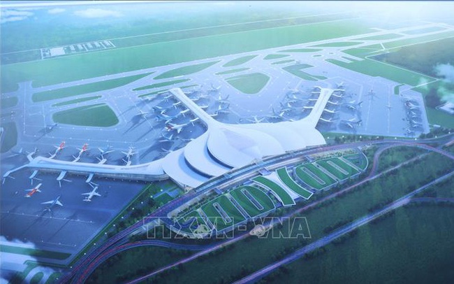 Phối cảnh tổng thể sân bay quốc tế Long Thành