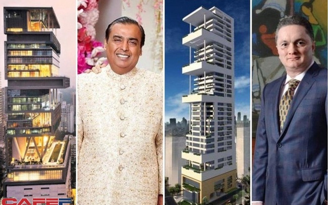 Trình độ "khoe nhà" của giới siêu giàu Ấn Độ: So kè trên cùng 1 con đường, giá trị cả tỷ USD, nội thất dinh thự đắt đỏ đến choáng ngợp