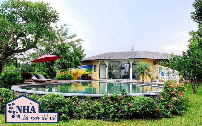 Nhà vườn 2.000m2 tuyệt đẹp ở ngoại thành Hà Nội: Không gian sống lý tưởng như resort cao cấp với bể bơi, sân golf mịn, ai nhìn vào cũng mê