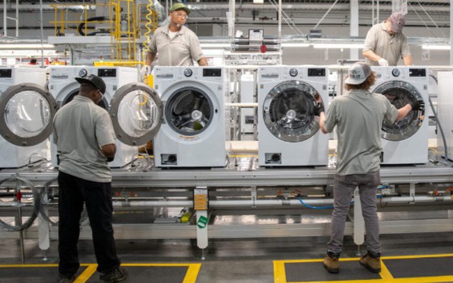 Vượt mặt gã khổng lồ Whirlpool, LG dẫn đầu doanh thu ngành thiết bị gia dụng toàn cầu