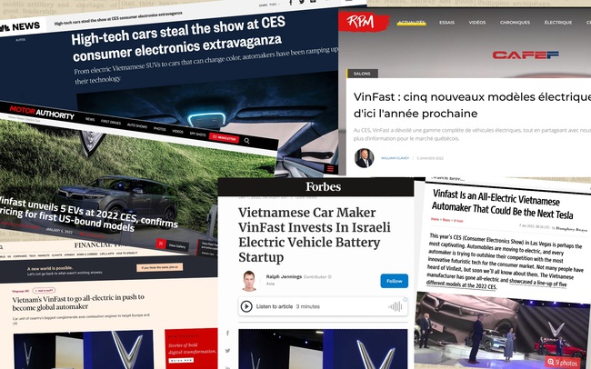 Từ Forbes, Financial Times, NBC... đến các chuyên trang ô tô toàn cầu nói gì về tuyên bố từ bỏ xe xăng của VinFast?