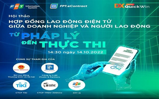 Webinar ứng dụng hợp đồng lao động điện tử cho doanh nghiệp cùng FPT.eContract