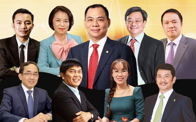 10 người giàu nhất sàn chứng khoán 2022: Tổng tài sản bốc hơi hơn 270 nghìn tỷ đồng trong một năm đầy khó khăn