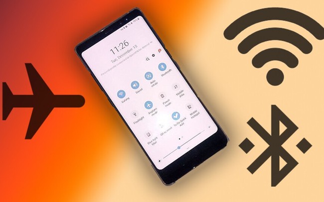 Smartphone Android cho phép kết nối Bluetooth và Wi-Fi ở chế độ ‘máy bay’ Airplane