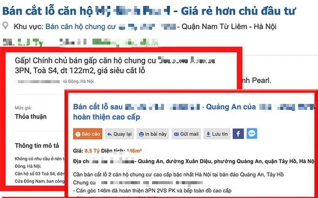 Giá nhà tăng cao, sao lại bán cắt lỗ… và đây là sự thật đằng sau