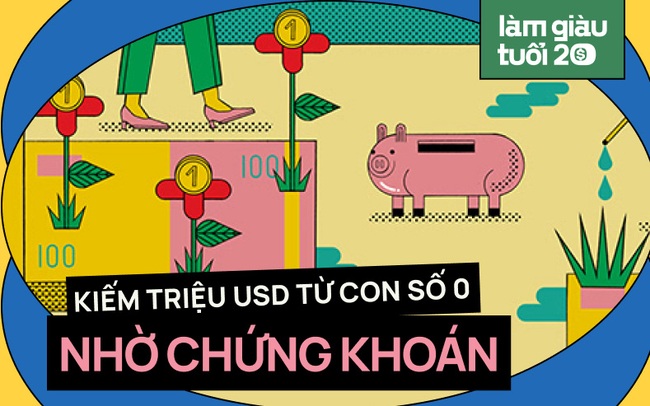 [Tiền đẻ ra tiền] Kiếm hàng triệu USD từ con số 0 bằng cách dồn hết tài sản vào đầu tư cổ phiếu