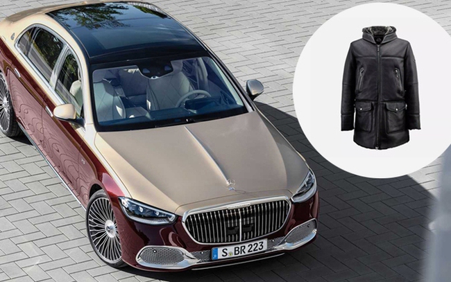 Phụ kiện nhà giàu: Áo khoác da cừu Maybach có giá bằng chiếc Honda SH