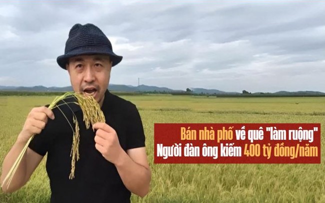 Người đàn ông bán nhà phố để về quê "làm ruộng" với 10.000 mẫu đất: Kinh doanh gạo đóng theo lon, kiếm 400 tỷ đồng/năm, thành công ngoài mong đợi