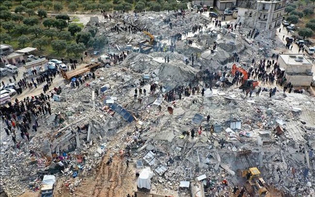 Động đất tại Thổ Nhĩ Kỳ, Syria: Năng lượng giải phóng từ động đất tương đương 32 quả bom nguyên tử