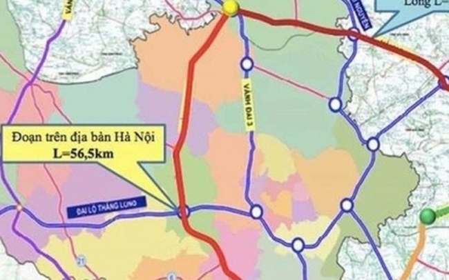 Tháng 6/2023, khởi công đường Vành đai 4 Hà Nội
