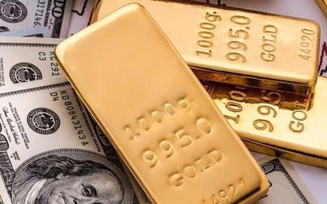 Giá vàng tăng, USD giảm mạnh