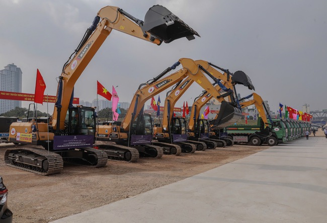 Liên danh Đại Quang Minh - Văn Phú - MIK Group - Thaco - T&T Group - Tập đoàn Hòa Phát khởi công siêu dự án chưa từng có trong lịch sử- Ảnh 1.