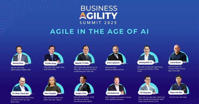 Business Agility Summit 2025: Bài học chuyển đổi từ ngân hàng số đầu tiên Đông Nam Á- Ảnh 1. Business Agility Summit 2025: Bài học chuyển đổi từ ngân hàng số đầu tiên Đông Nam Á- Ảnh 1.