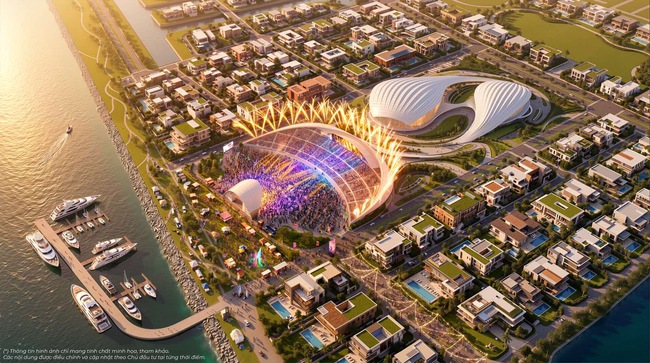 Việt Nam sắp có siêu sân khấu ngoài trời lớn nhất lịch sử, vượt xa sân Mỹ Đình, quy mô lên đến 60.000 chỗ tại siêu đô thị ESG++ đầu tiên trên thế giới- Ảnh 2.