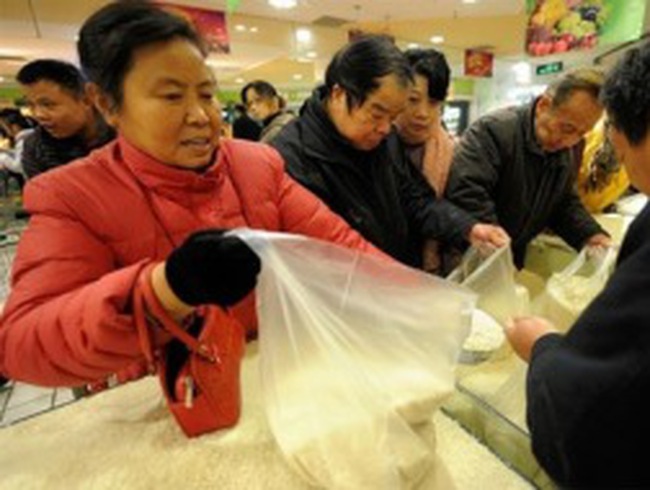 Thị trường gạo thế giới xáo trộn vì Trung Quốc