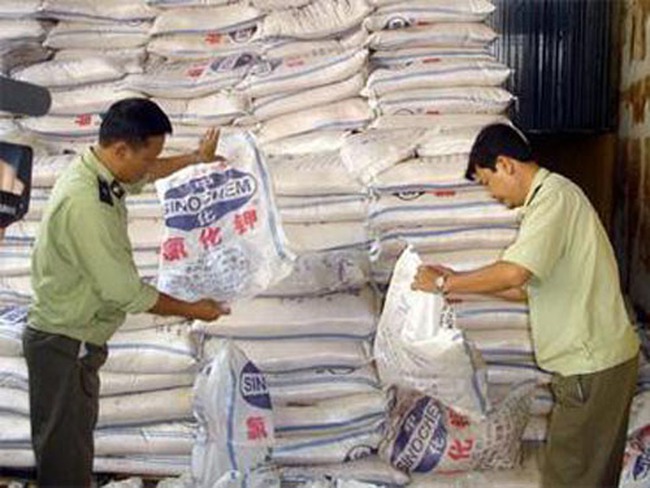 Trung Quốc cung cấp hơn một nửa số phân bón nhập khẩu vào Việt Nam