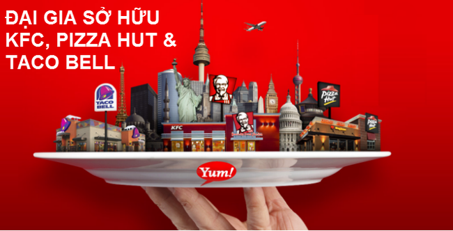 Yum! Brands - Tập đoàn Hùng Mạnh Sở Hữu KFC Và Pizza Hut Là Ai?