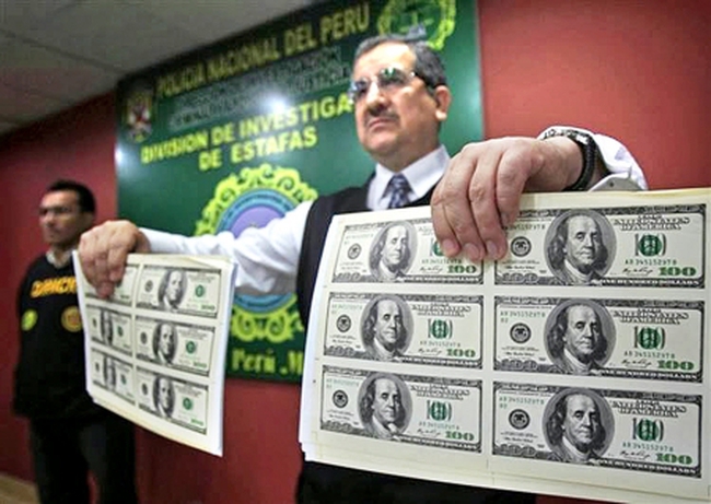Vì sao Peru trở thành 'cường quốc tiền giả'?