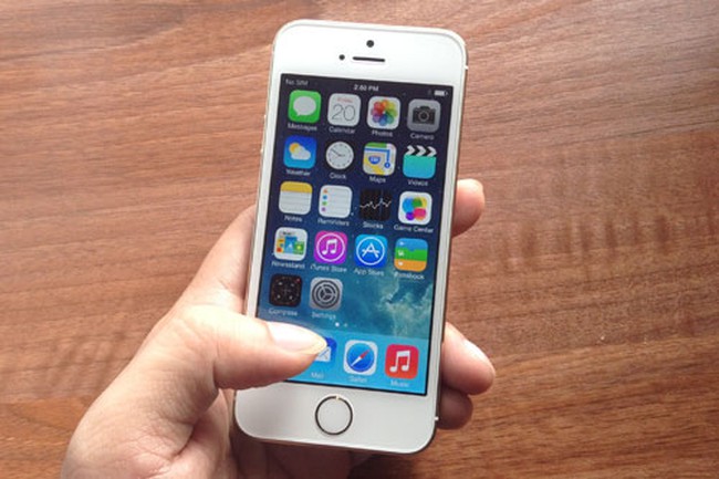 Giá iPhone 5s chính hãng tại Việt Nam vẫn chưa biến động