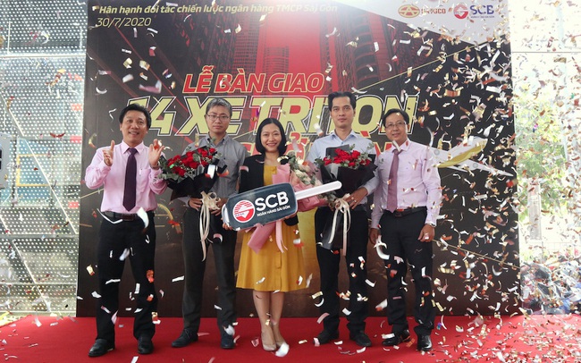 Đại Lý Mitsubishi Satsco bàn giao 14 xe chở tiền cho Ngân hàng