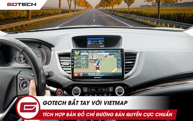 GOTECH bắt tay VietMap, tích hợp ứng dụng bản đồ chỉ đường bản quyền cực chuẩn GOTECH bắt tay VietMap, tích hợp ứng dụng bản đồ chỉ đường bản quyền cực chuẩn