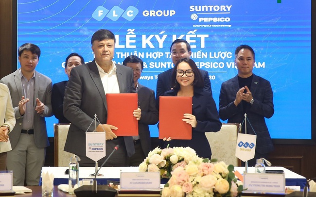 Tập đoàn FLC và Suntory PepsiCo Vietnam ký kết hợp tác chiến lược Tập đoàn FLC và Suntory PepsiCo Vietnam ký kết hợp tác chiến lược