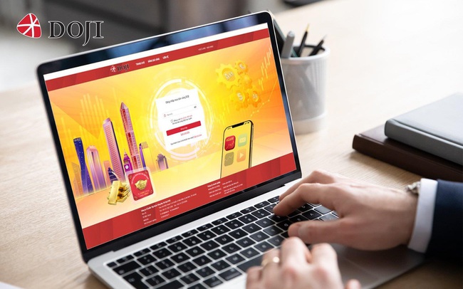 DOJI ra mắt hình thức mua bán vàng vật chất trực tuyến eGold DOJI ra mắt hình thức mua bán vàng vật chất trực tuyến eGold
