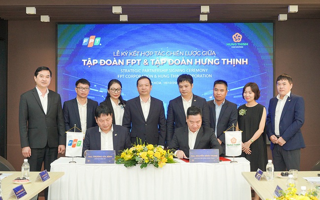 Tập đoàn Hưng Thịnh ký kết hợp tác chiến lược cùng Tập đoàn FPT Tập đoàn Hưng Thịnh ký kết hợp tác chiến lược cùng Tập đoàn FPT