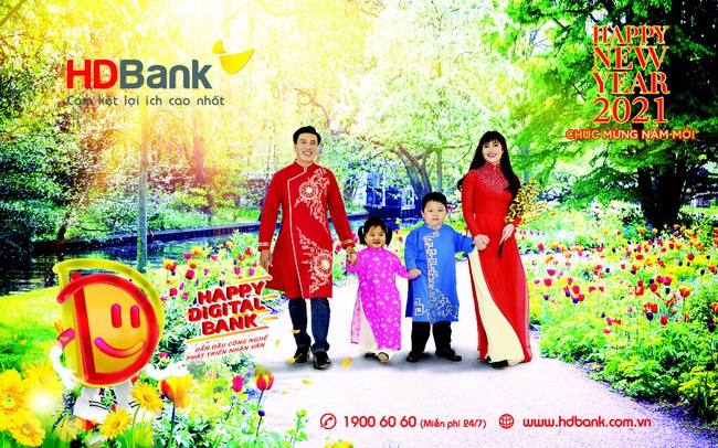 Đi cùng 12 mùa hoa đất nước qua lịch HDBank 2021