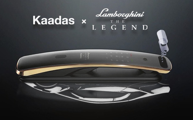 Kaadas trình làng khóa cửa nhận diện gương mặt Kaadas Lamborghini 3D Face
