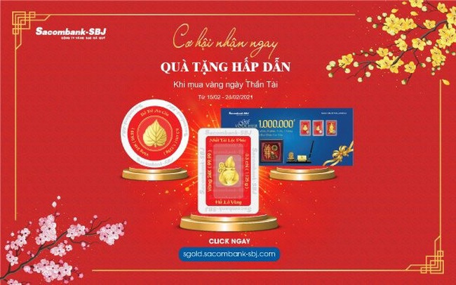 Không cần đến cửa hàng vẫn mua được vàng Thần Tài 2021 Không cần đến cửa hàng vẫn mua được vàng Thần Tài 2021