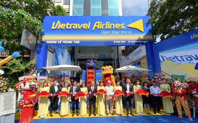 Vietravel Airlines khai trương hệ thống phòng vé chính hãng trên toàn quốc Vietravel Airlines khai trương hệ thống phòng vé chính hãng trên toàn quốc