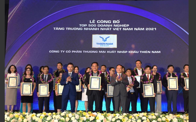 Duy trì tăng trưởng liên tục, Thiên Nam Group nhận giải thưởng FAST500 Duy trì tăng trưởng liên tục, Thiên Nam Group nhận giải thưởng FAST500