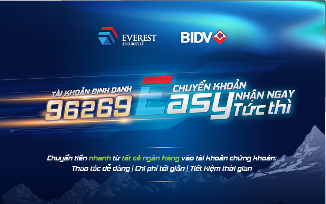 Chứng Khoan Everest Evs Hỗ Trợ Chuyển Tiền Nhanh Từ Tất Cả Cac Ngan Hang