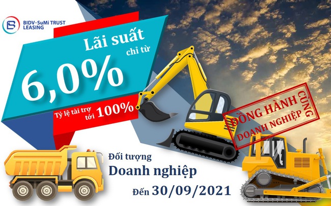 Công ty cho thuê tài chính BIDV-SuMi TRUST dành nhiều ưu đãi cho khách hàng Công ty cho thuê tài chính BIDV-SuMi TRUST dành nhiều ưu đãi cho khách hàng