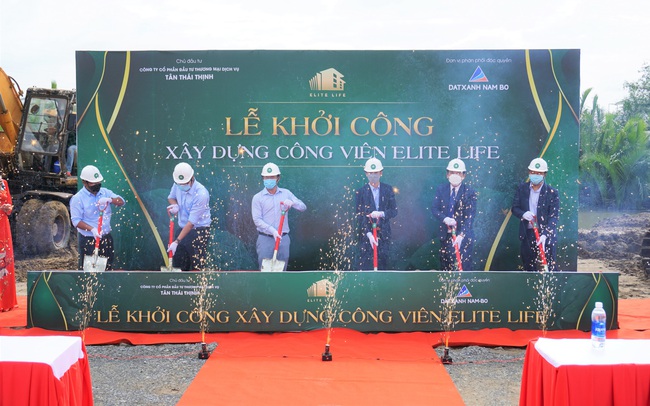 Khởi công xây dựng công viên quy mô lớn tại KDC Elite Life