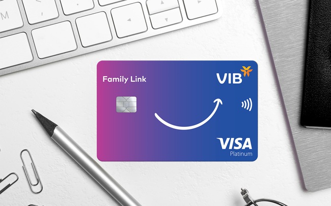Lần đầu tiên, VIB hợp tác Visa ra mắt thẻ tín dụng đồng hành cùng con