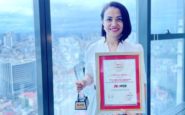 Vietnam Report: MSB vào top 10 ngân hàng TMCP tư nhân uy tín nhất Việt Nam