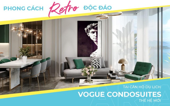 Phong cách retro độc đáo tại căn hộ du lịch Vogue Condosuites thế hệ mới