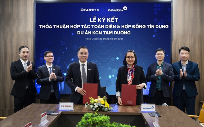 Tập đoàn Sơn Hà và VietinBank ký thỏa thuận hợp tác toàn diện