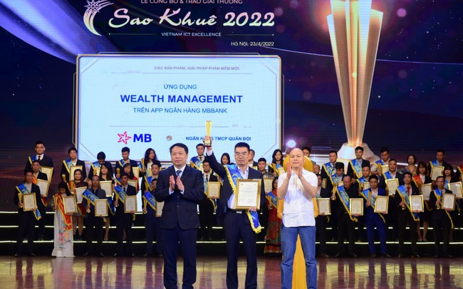 Ứng dụng Wealth Management trên App MBBank đạt giải Sao Khuê 2022